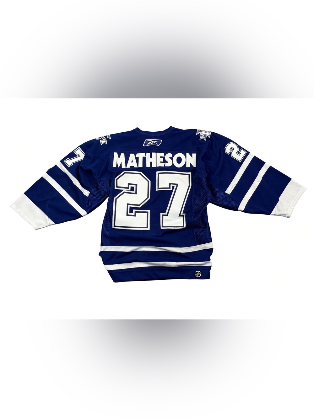 Toronto Maple Leafs Mike Matheson #27 Reebok Authentic On Ice Jersey Size 46 NHL - Picture 2 of 3